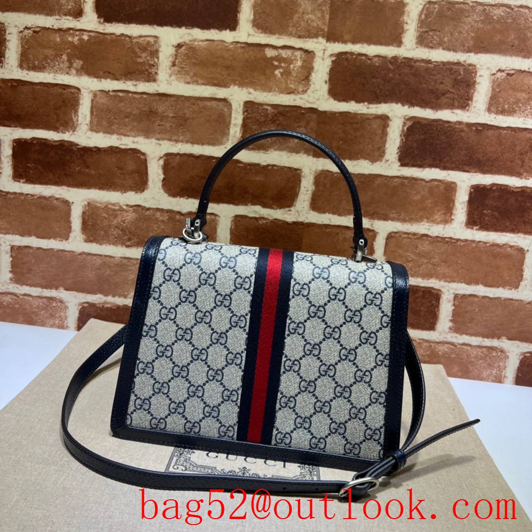 Gucci Ophidia GG Small Tote navy blue Bag