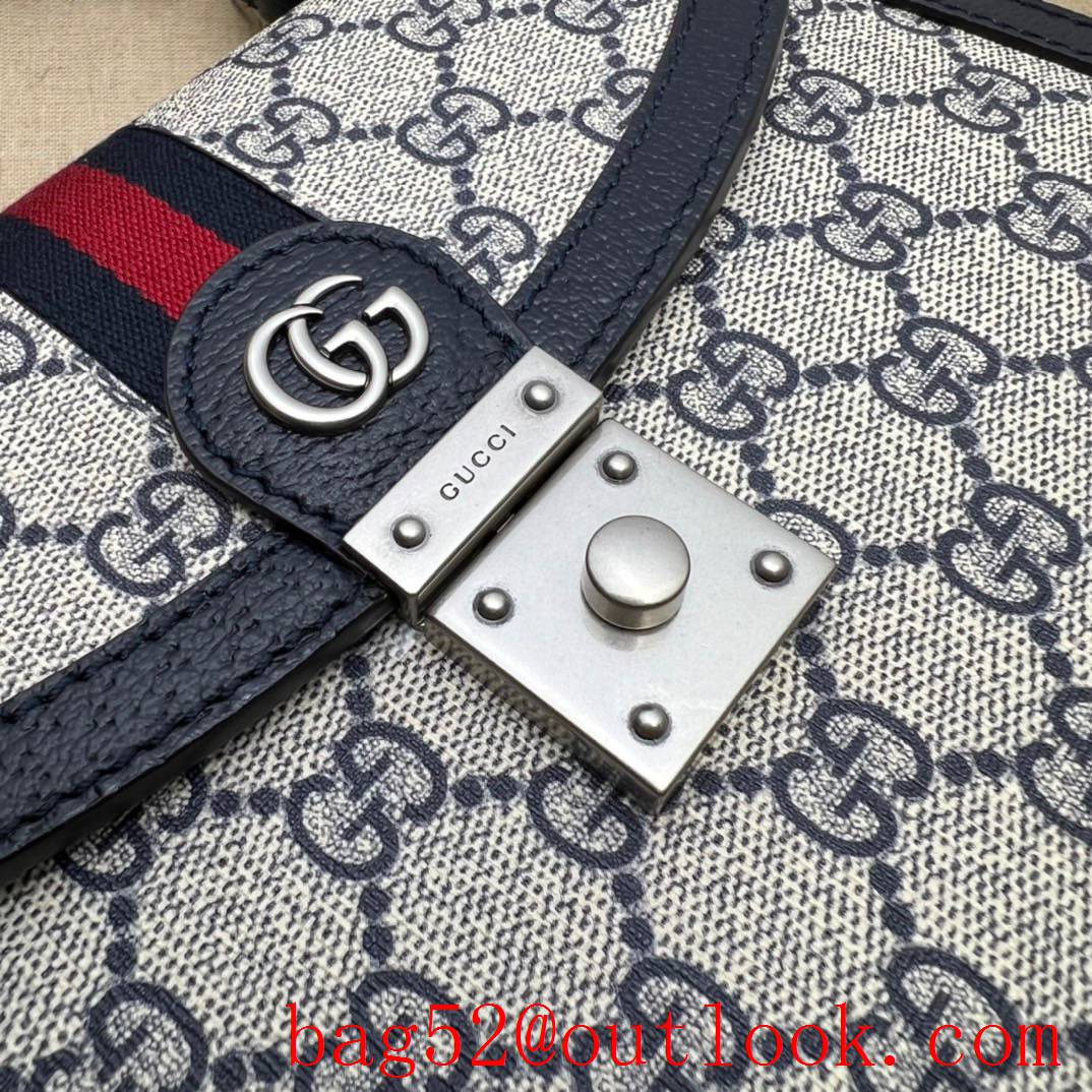 Gucci Ophidia GG Small Tote navy blue Bag