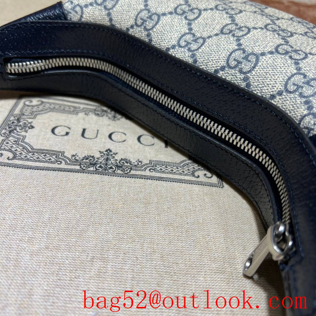 Gucci Ophidia Collection GG Mini navy blue shoulder underarm bag