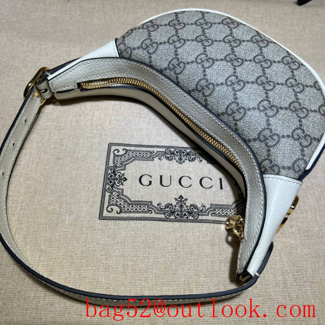 Gucci white Ophidia Collection Mini Bag
