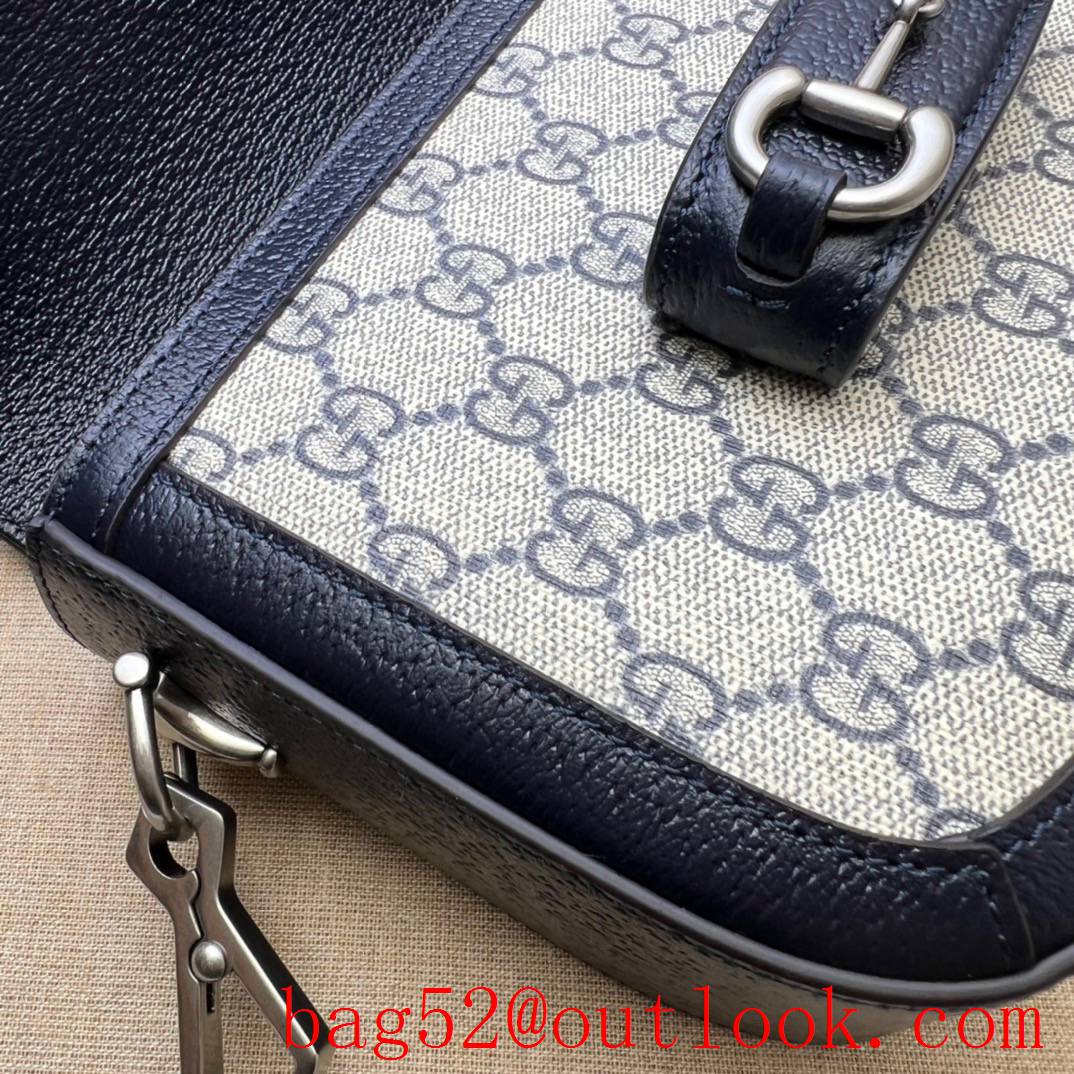 Gucci Horsebit 1955 GG Mini black Bag