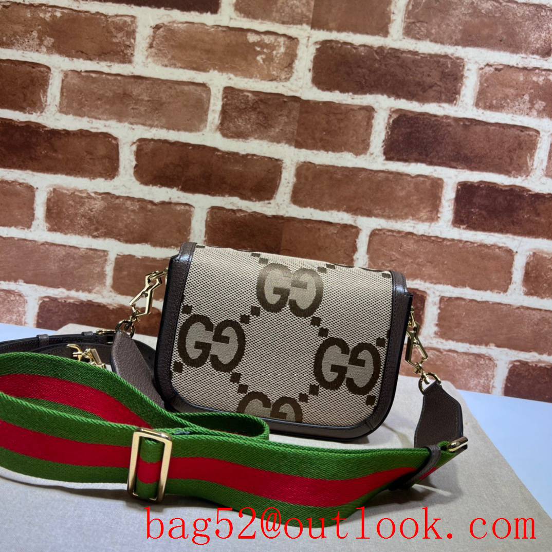 Gucci Horsebit 1955 Super Double G Mini brown Bag