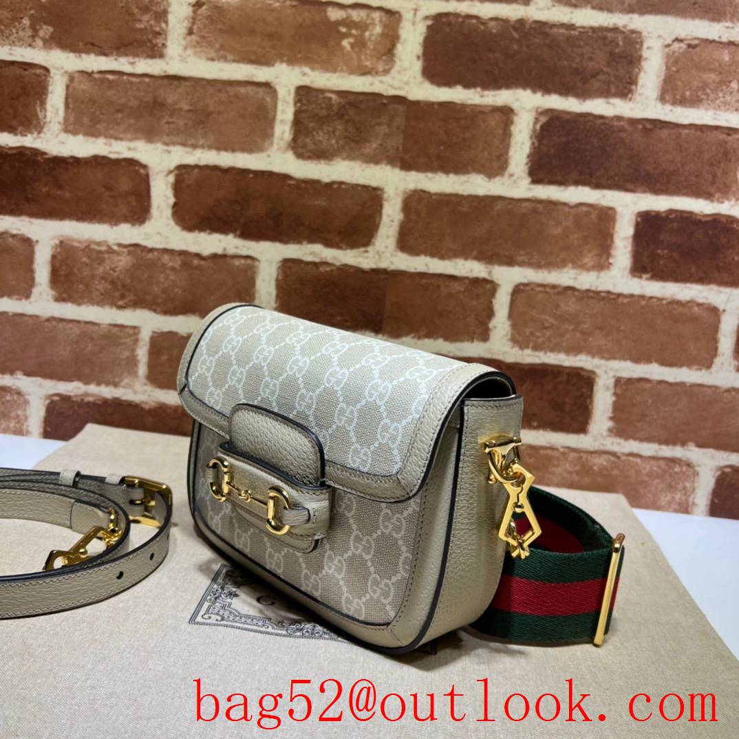 Gucci cream Horsebit 1955 Mini shoulder Bag
