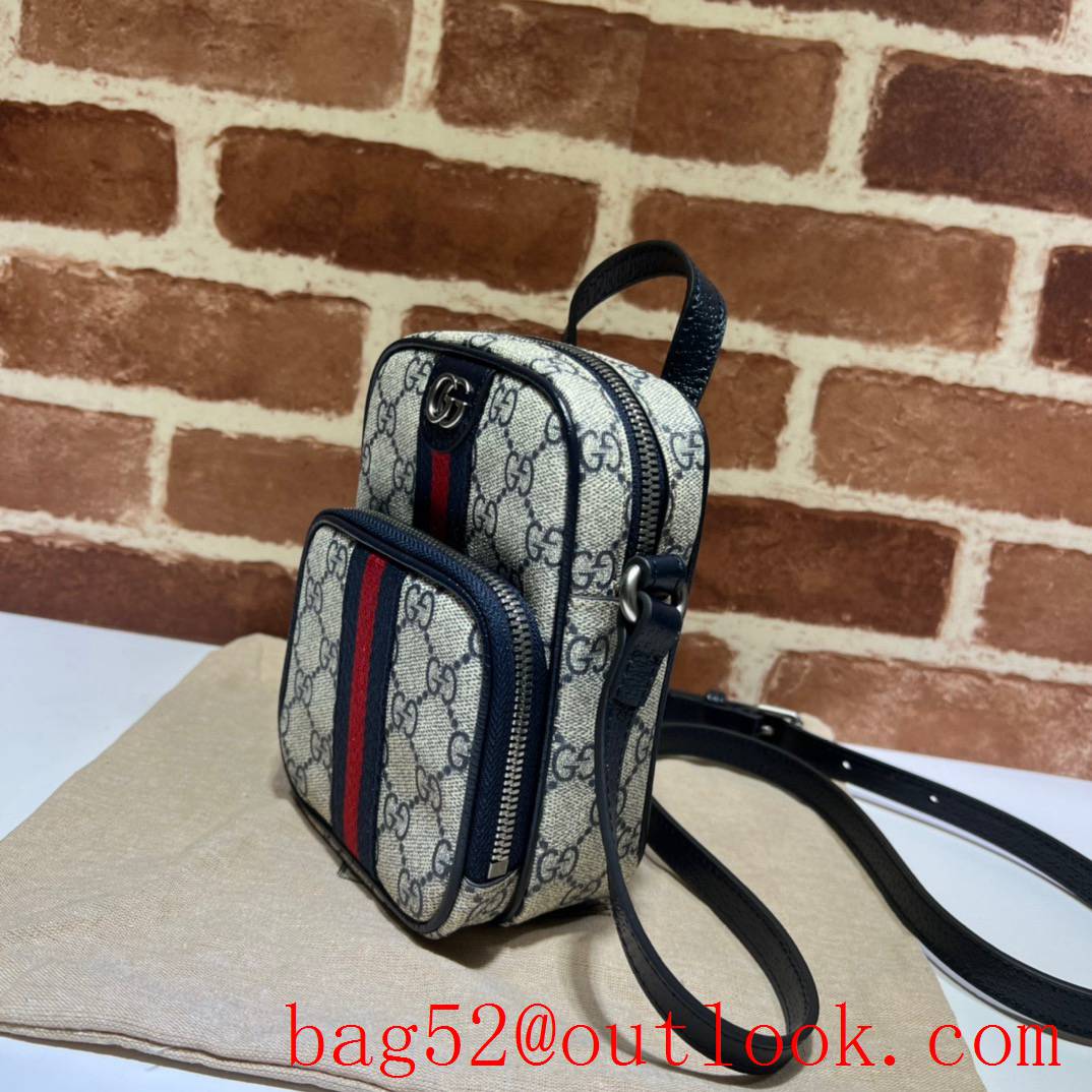 Gucci Ophidia Collection Mini navy blue Bag