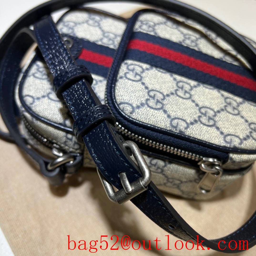 Gucci Ophidia Collection Mini navy blue Bag