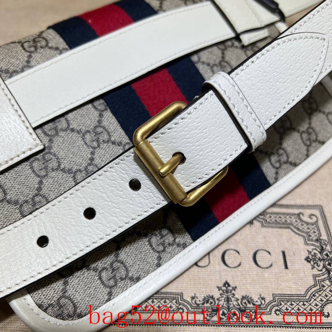 Gucci white Ophidia Belt men Bag