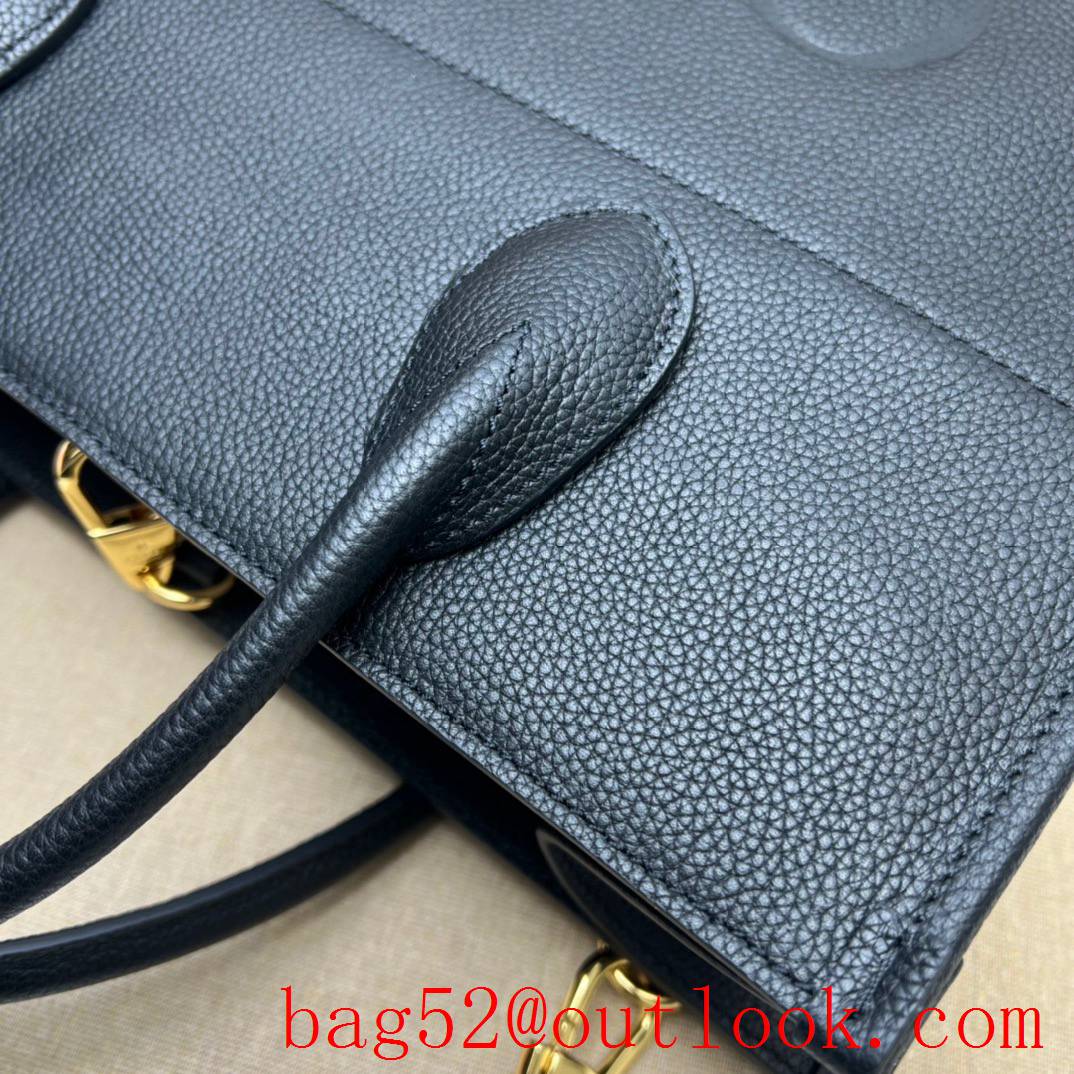 Gucci Small tote with brand logo black men bag