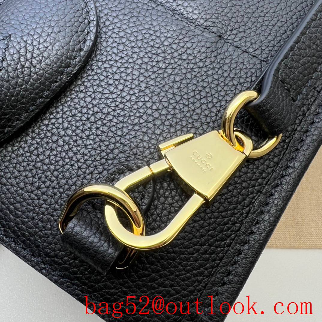 Gucci Small tote with brand logo black men bag