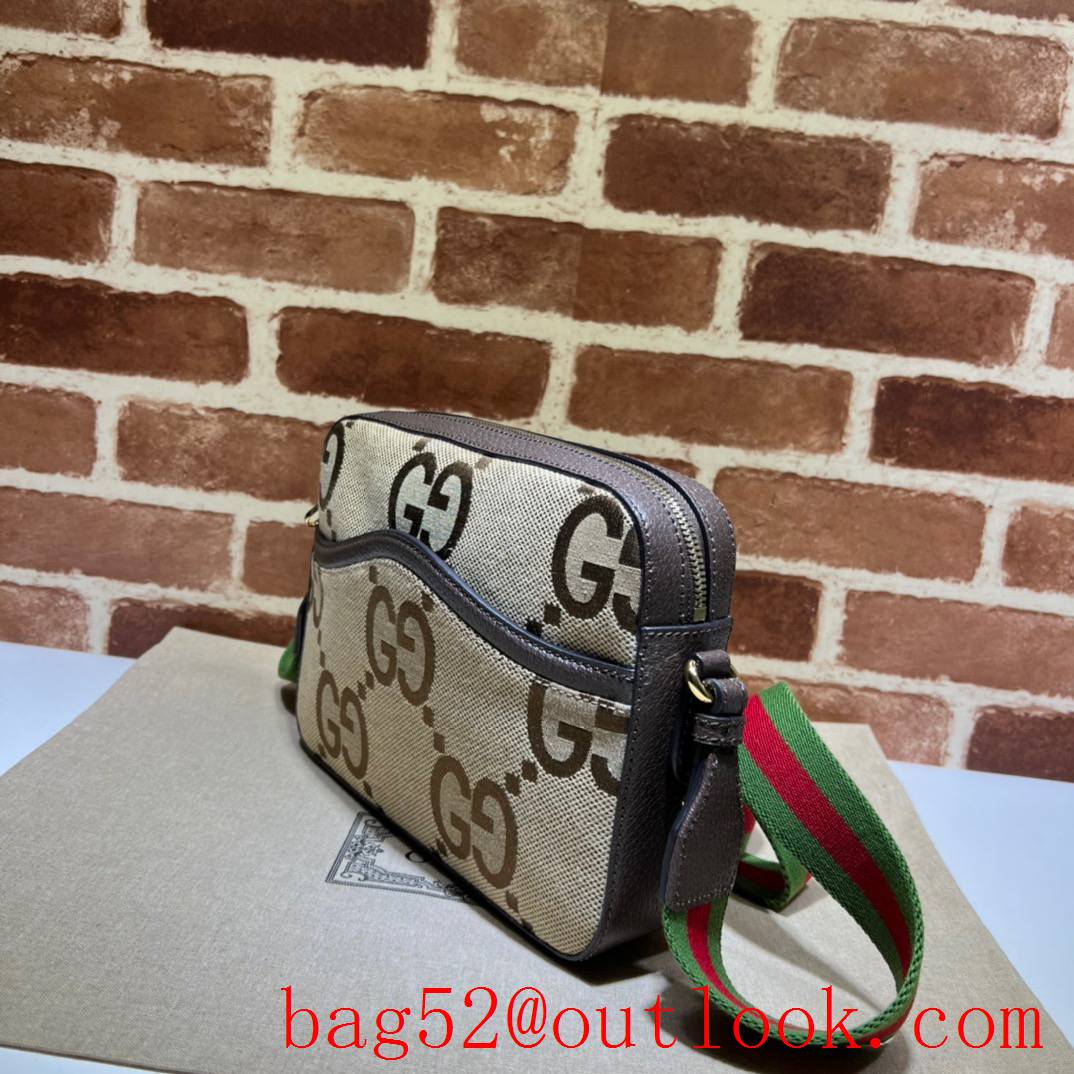 Gucci brown Messenger with Super Double G Pattern Men bag 675891