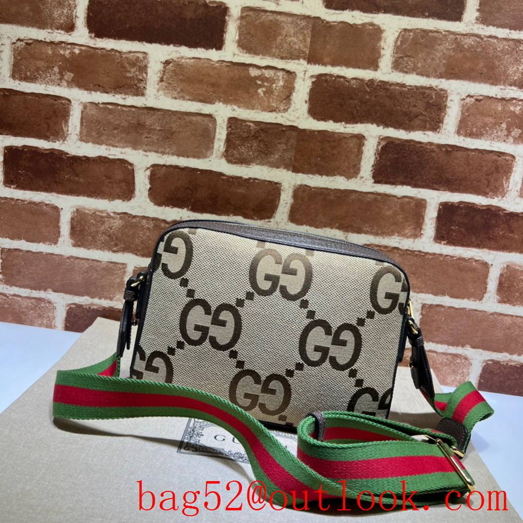 Gucci brown Messenger with Super Double G Pattern Men bag 675891