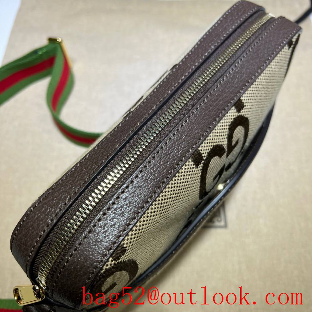 Gucci brown Messenger with Super Double G Pattern Men bag 675891