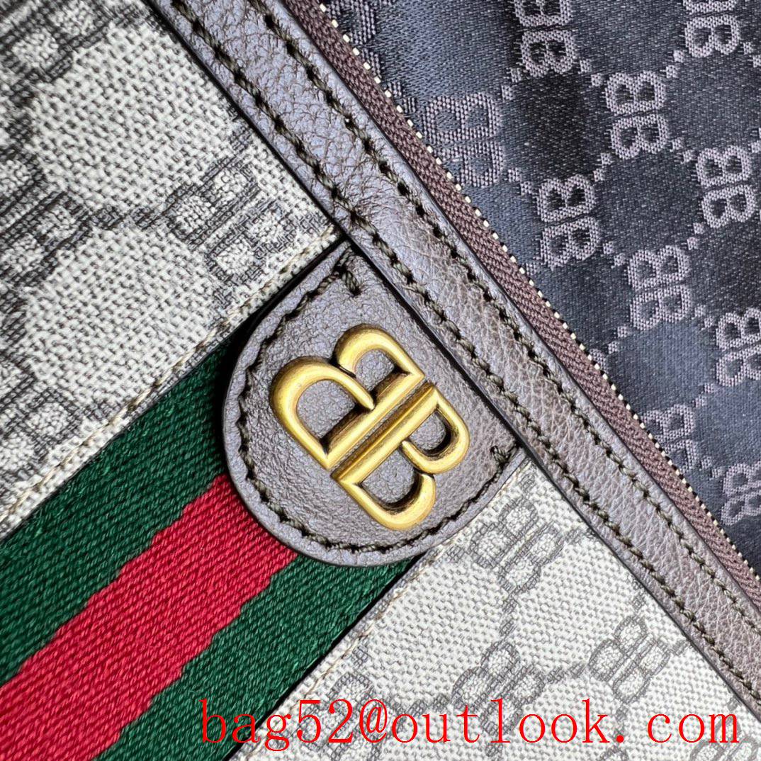 Gucci with joint brand balenciaga clutch wallet bag