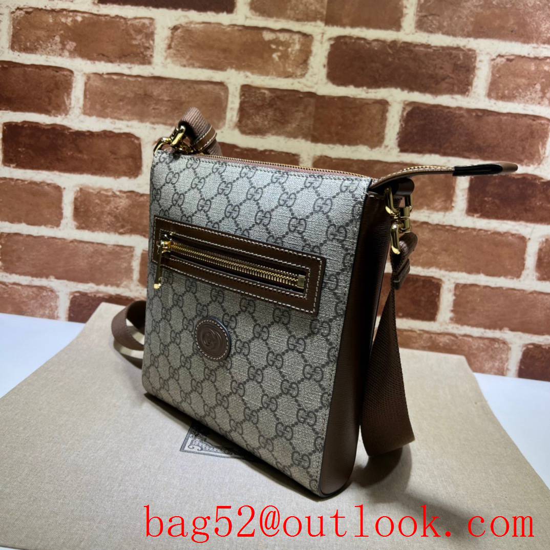 Gucci GG Supreme canvas messenger men bag