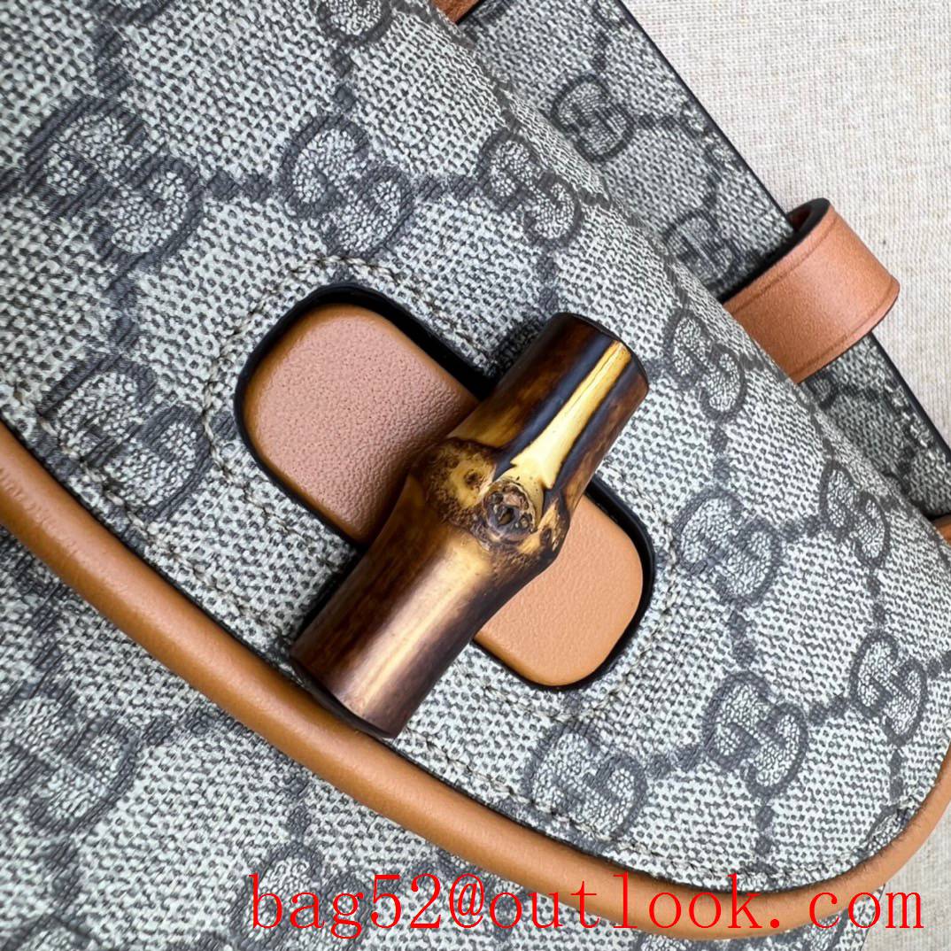 Gucci brown Bamboo Mini Waist shoulder crossbody bag