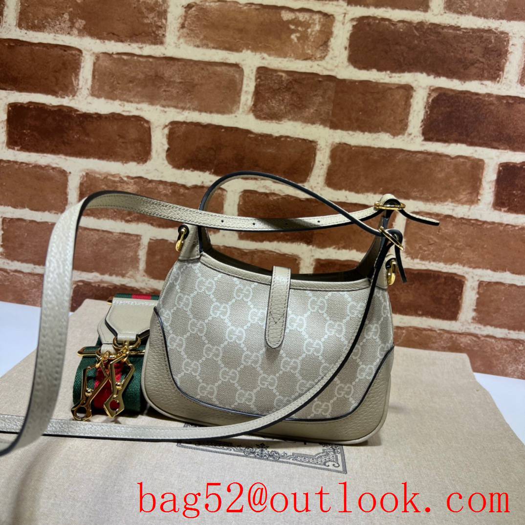 Gucci cream Jackie 1961 Mini GG Shoulder Bag