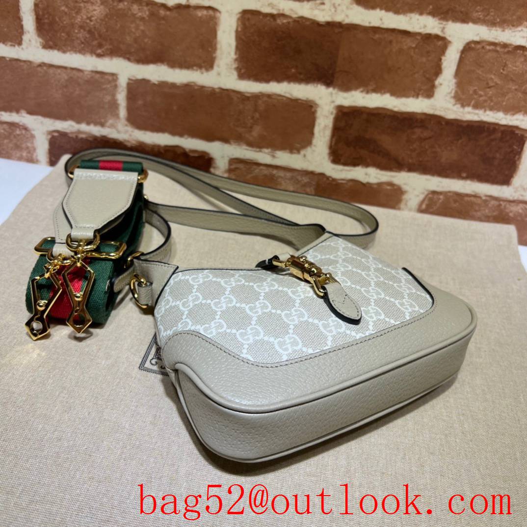 Gucci cream Jackie 1961 Mini GG Shoulder Bag