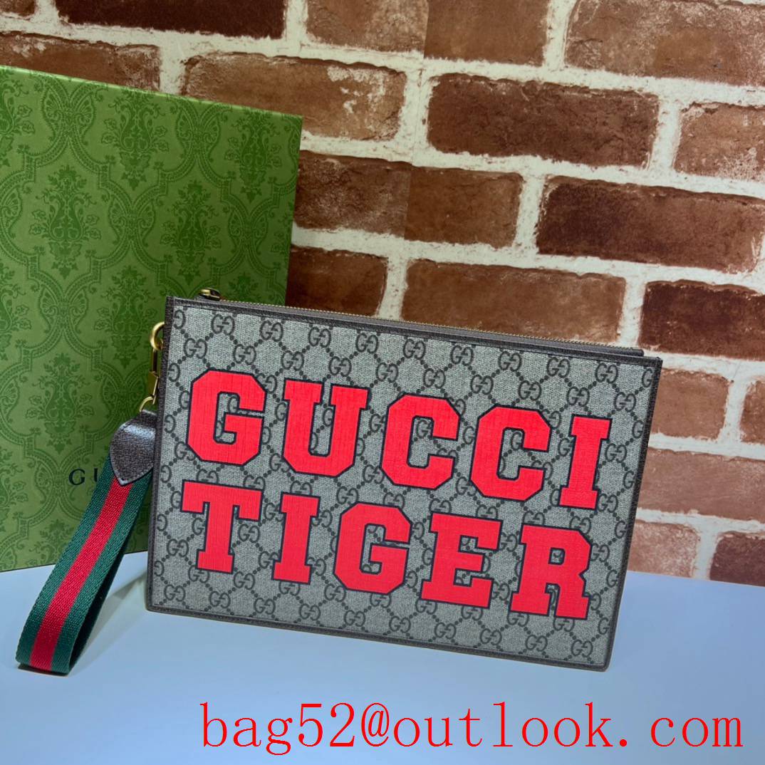 Gucci Chinese New Year Collection with 'Gucci Tiger' Clutch handbag