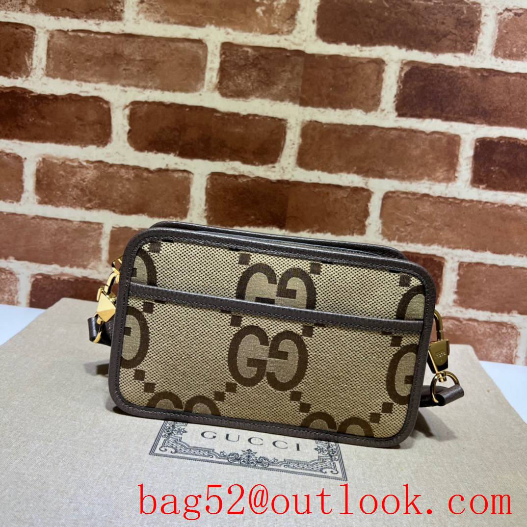 Gucci Mini bag with super double G motif brown bag