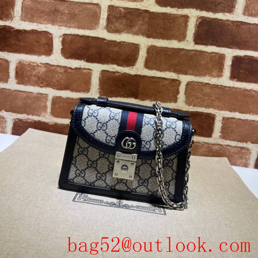 Gucci blue Ophidia Collection GG Mini Shoulder Bag