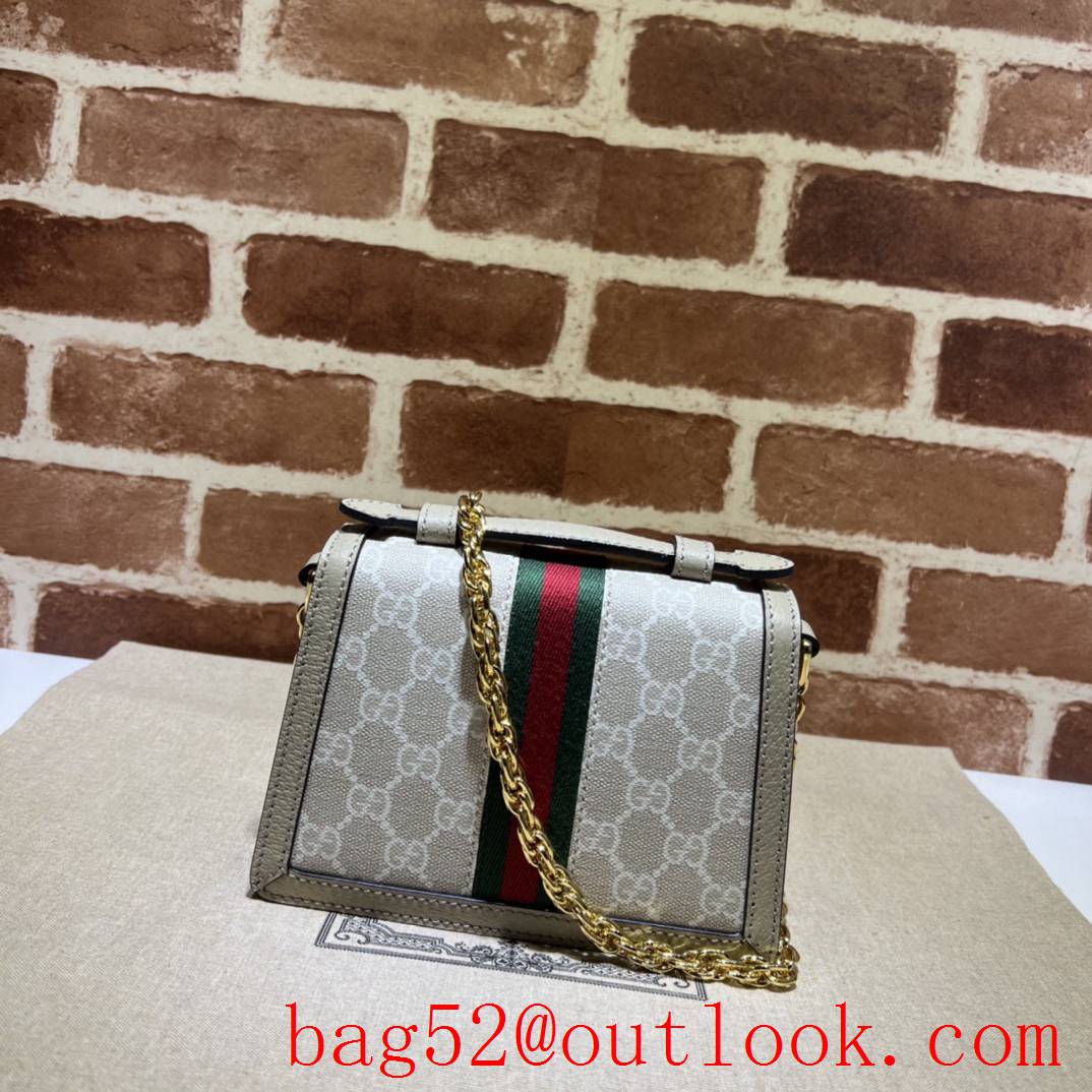 Gucci Ophidia Collection GG Mini Shoulder Bag gold Chain tote bag