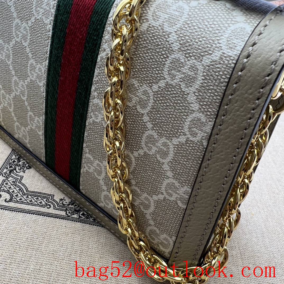 Gucci Ophidia Collection GG Mini Shoulder Bag gold Chain tote bag