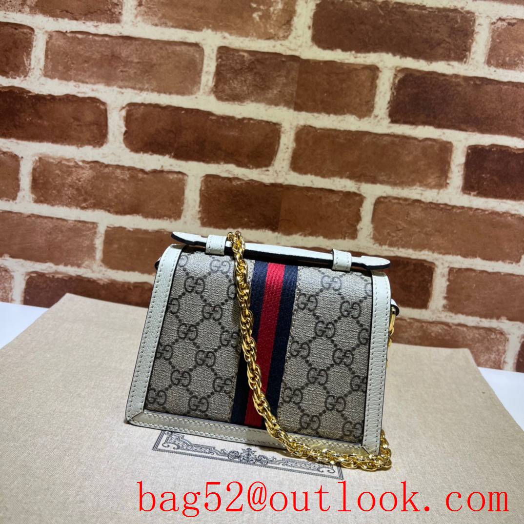 Gucci white Ophidia Collection GG Mini Shoulder Bag