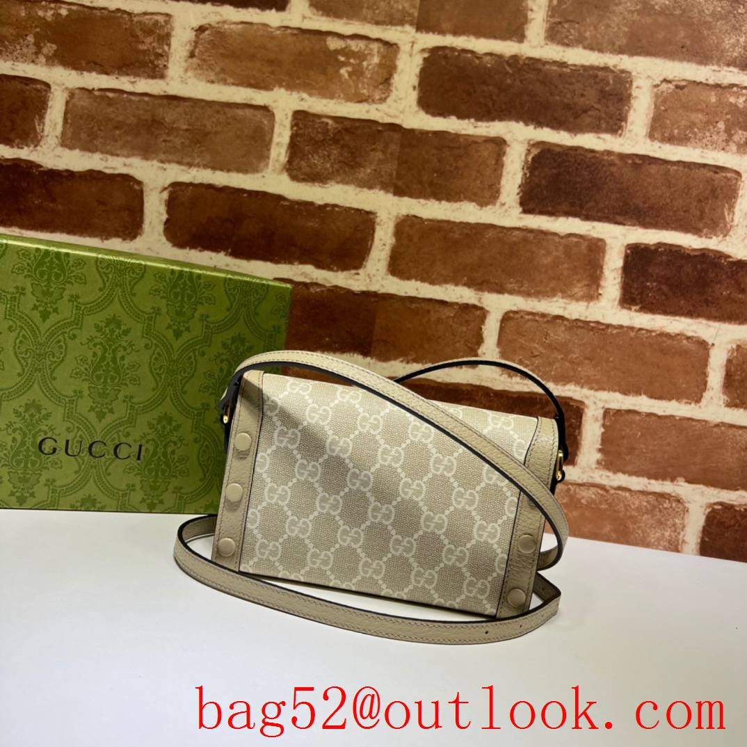 Gucci Horsebit 1955 Mini cream women shoulder Bag