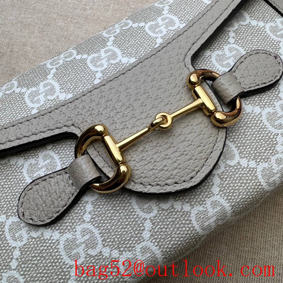 Gucci Horsebit 1955 Mini cream women shoulder Bag