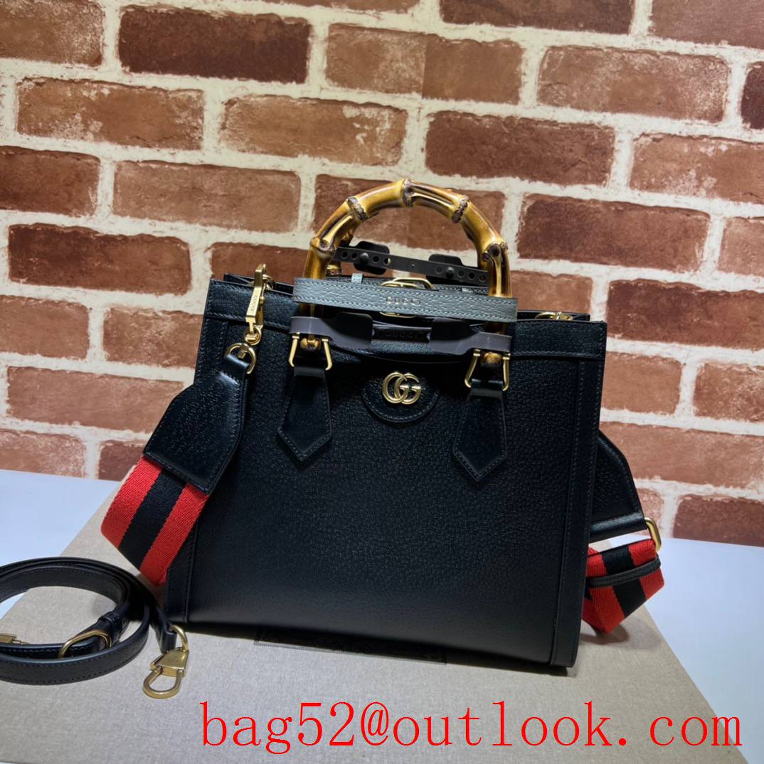 Gucci Diana Bamboo Small black Tote bag