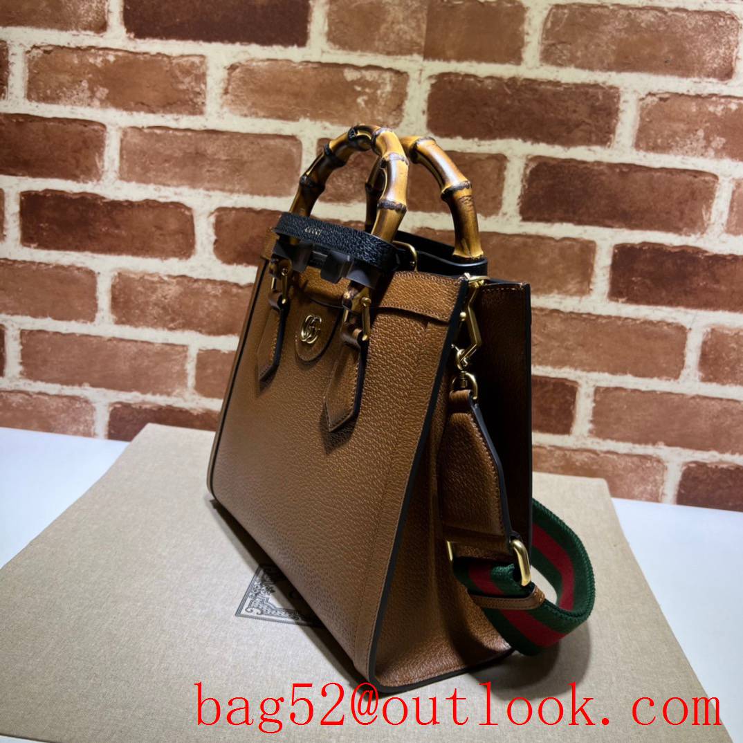 Gucci Gucci Diana Bamboo Small Tote brown bag