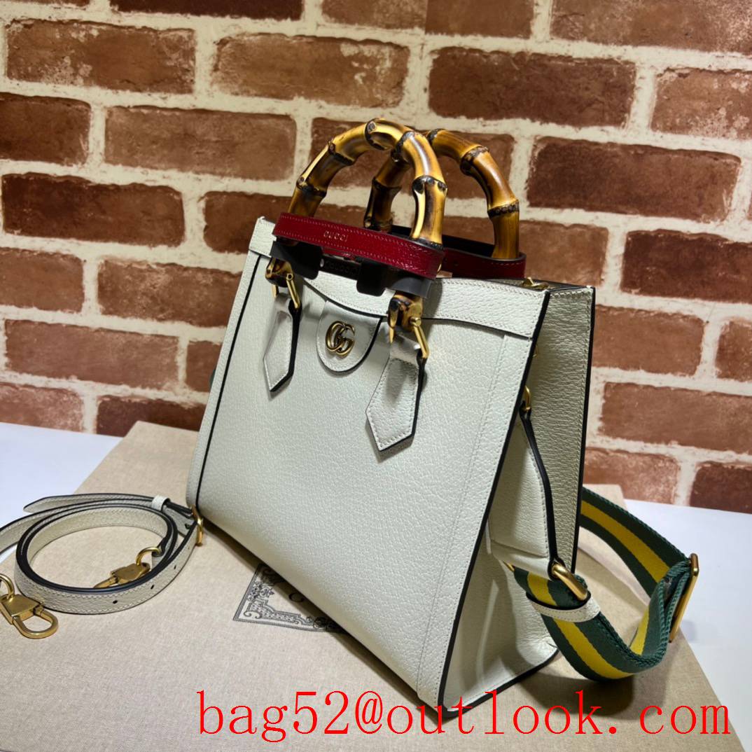 Gucci Diana Bamboo Small cream Tote bag