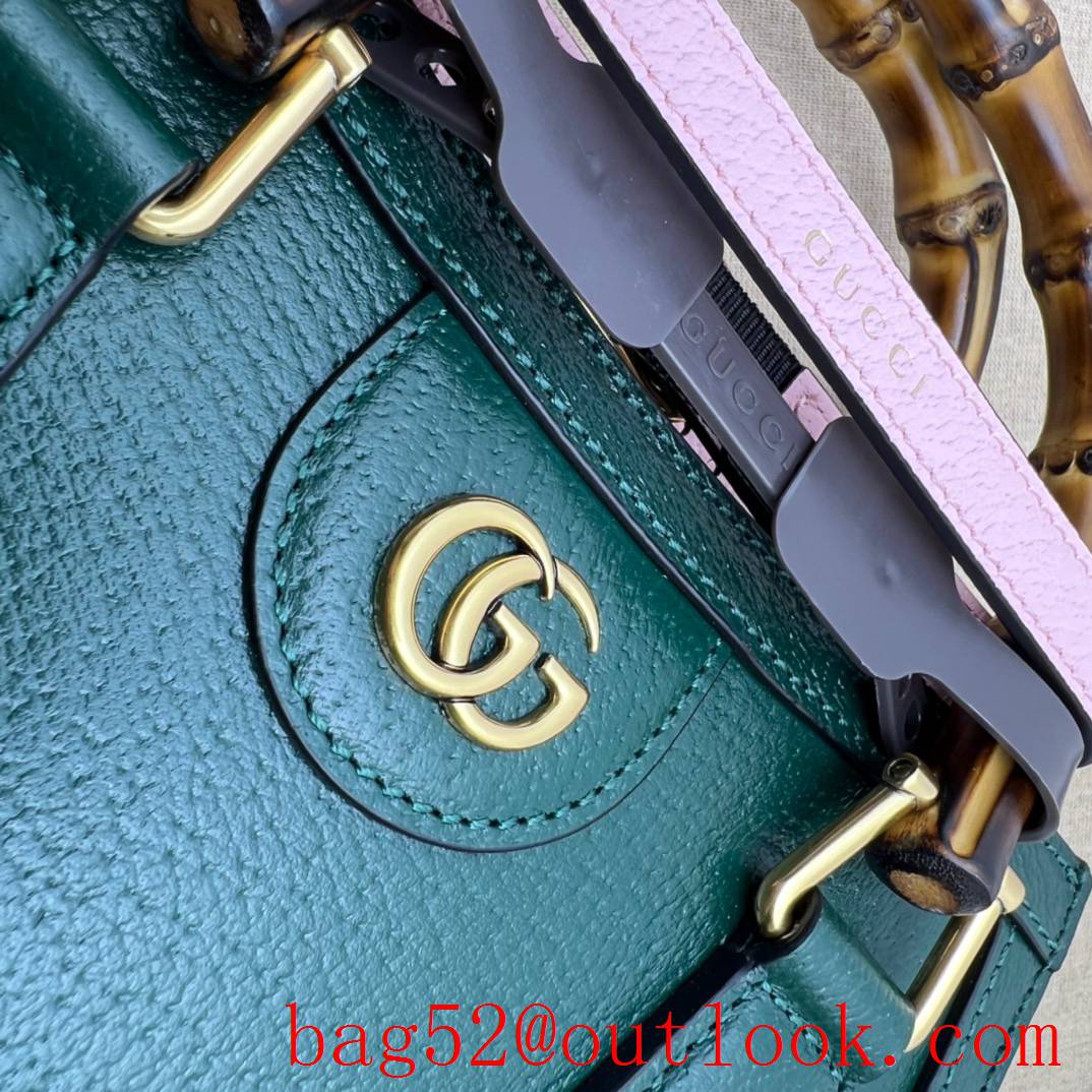 Gucci Diana Bamboo Mini Tote green Bag