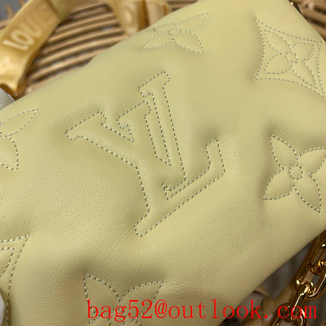 Louis Vuitton LV Wallet on Strap Bag Handbag with Monogram Calf Leather M81400 Yellow