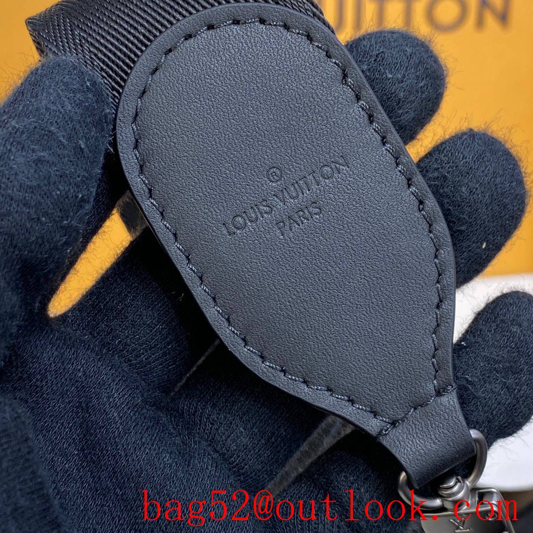 Louis Vuitton LV Men Horizon Clutch Bag with Taurillon Monogram M20439 Black