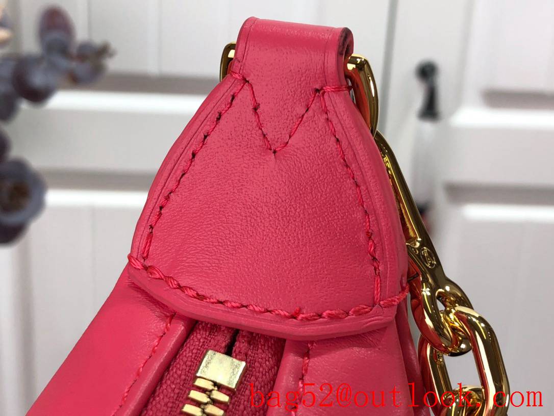 Louis Vuitton LV Monogram Calf Leather Over the Moon Bag Handbag M59915 Rose