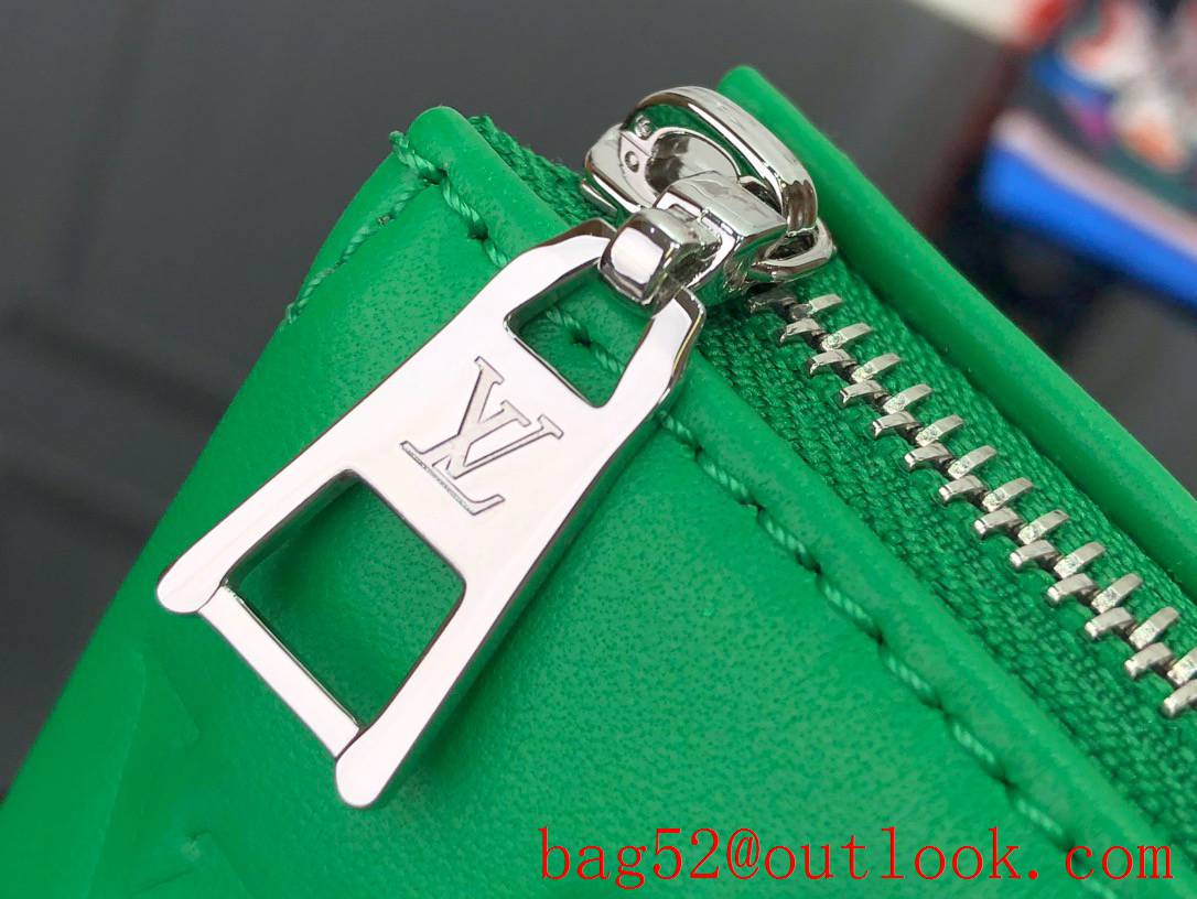 Louis Vuitton LV Monogram Lambskin Leather Coussin Mini Bag Handbag M57796 Green