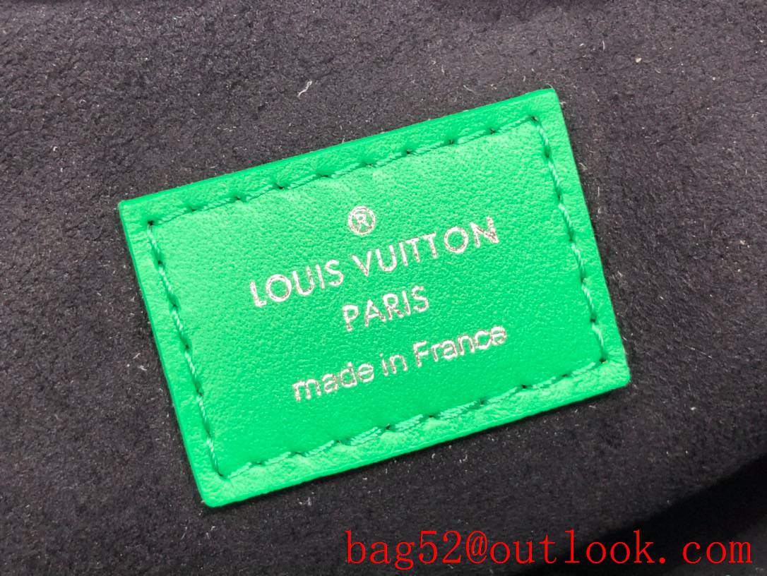 Louis Vuitton LV Monogram Lambskin Leather Coussin Mini Bag Handbag M57796 Green