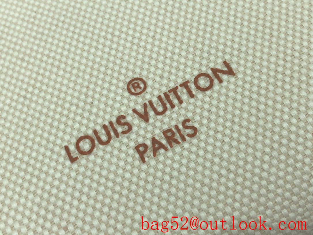 Louis Vuitton LV Monogram Canvas On My Side Small Tote Bag Handbag M59905 Brown