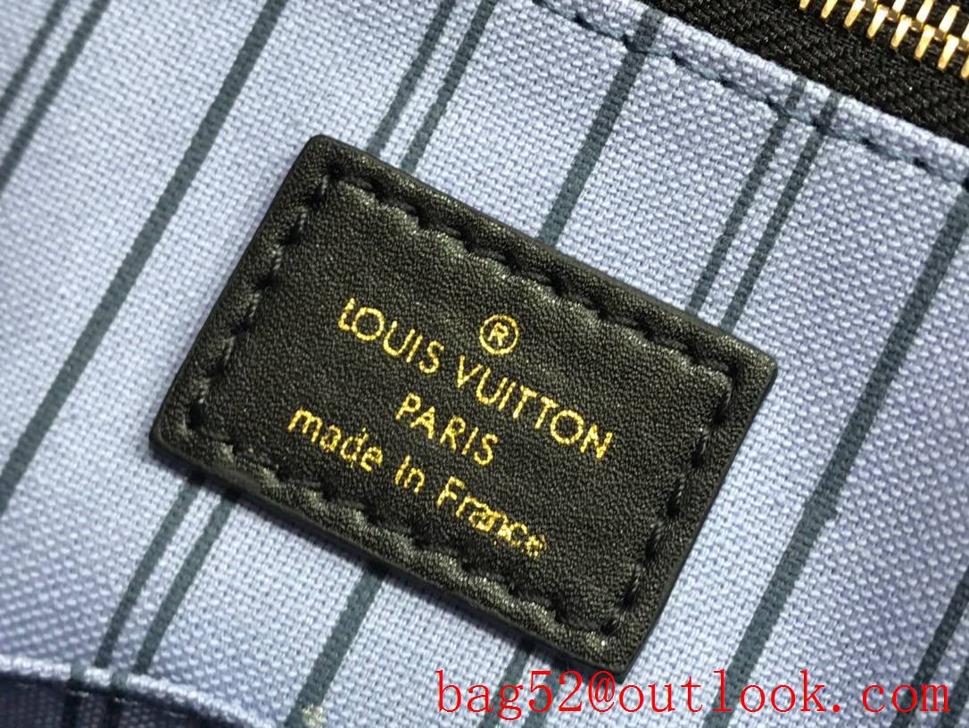Louis Vuitton LV Monogram Raffia Onthego Large Tote Bag Handbag M57644 Black
