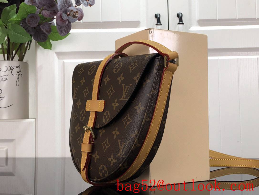 Louis Vuitton LV Monogram Canvas Classic Vintage Shoulder Bag Handbag M51233 Brown