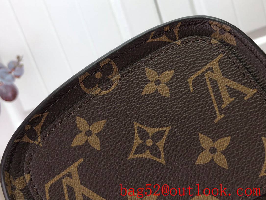 Louis Vuitton LV Monogram Canvas Saint Cloud Mini Messenger Bag M51244 Brown