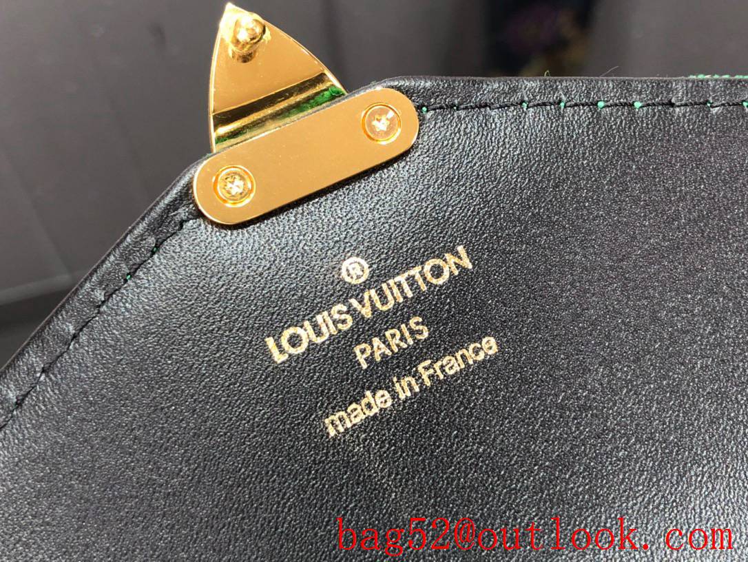 Louis Vuitton LV Match Micro Metis Shoulder Bag Handbag with Monogram Velvet M81494 Green