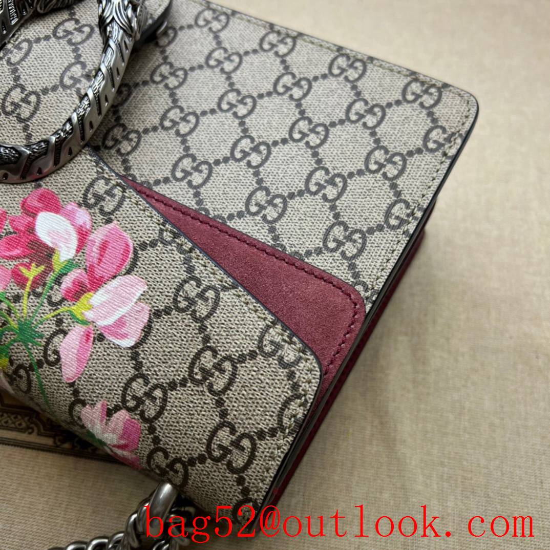 Gucci flower Dionysus Small GG Blooms Shoulder handbag bag