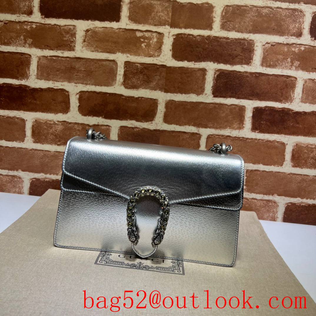 Gucci Dionysus Small GG Shoulder sliver shoulder handbag bag
