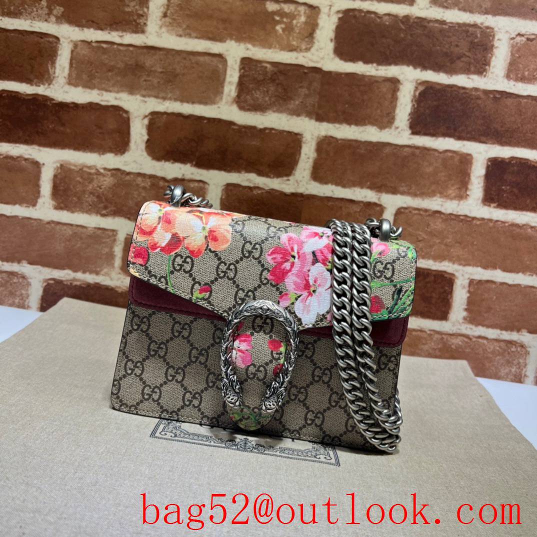 Gucci Dionysus GG Supreme canvas shoulder handbag bag