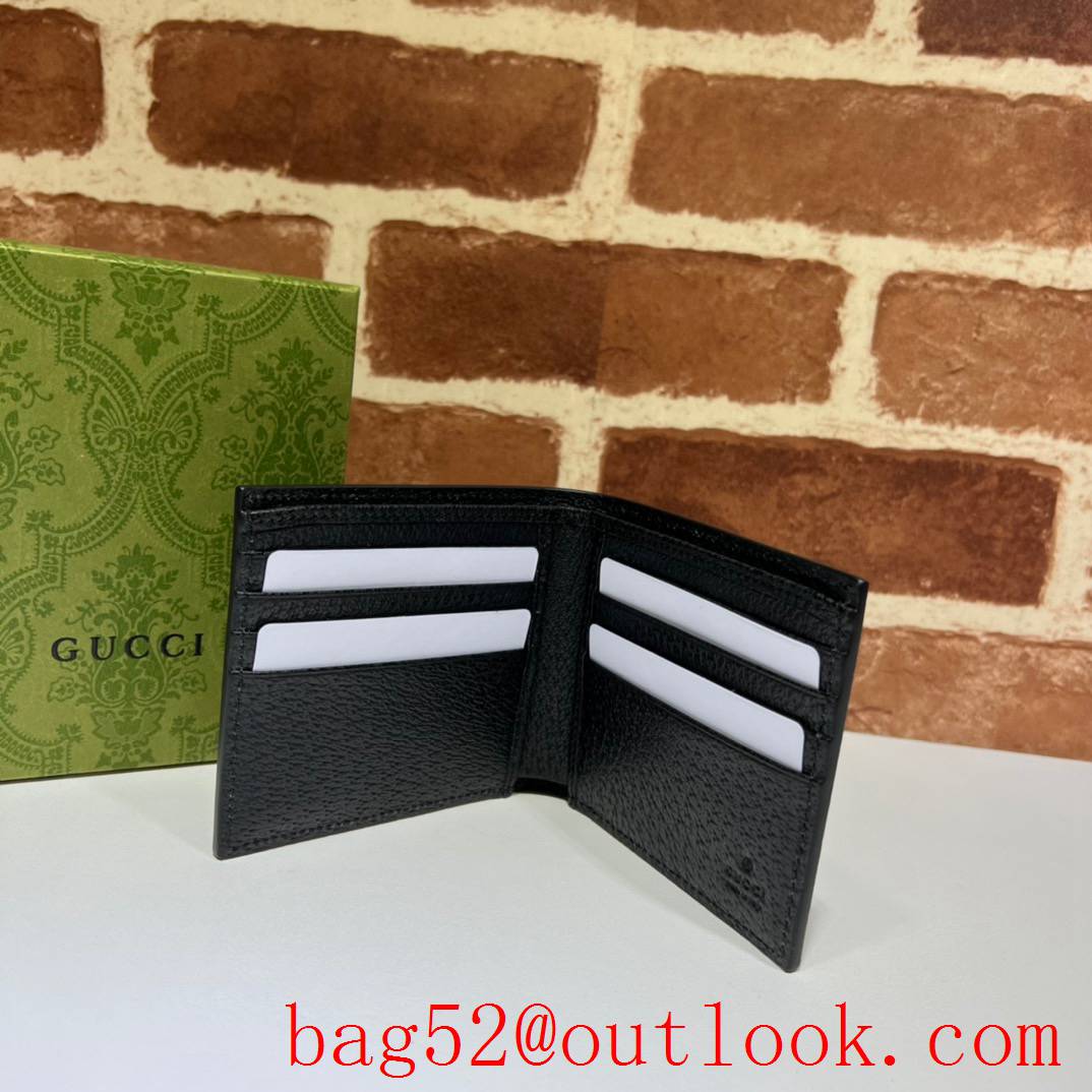 Gucci black short GG Marmont Card Holder