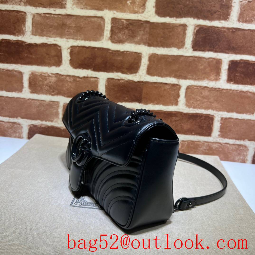Gucci GG Marmont Small Shoulder women black handbag bag