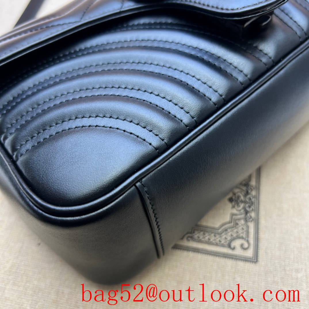 Gucci GG Marmont Small Shoulder women black handbag bag