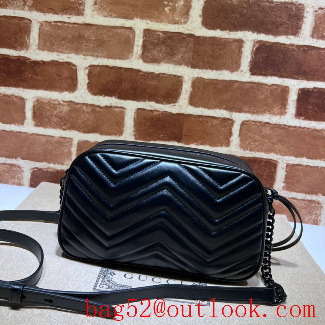 Gucci GG Marmont Small Shoulder black handbag bag