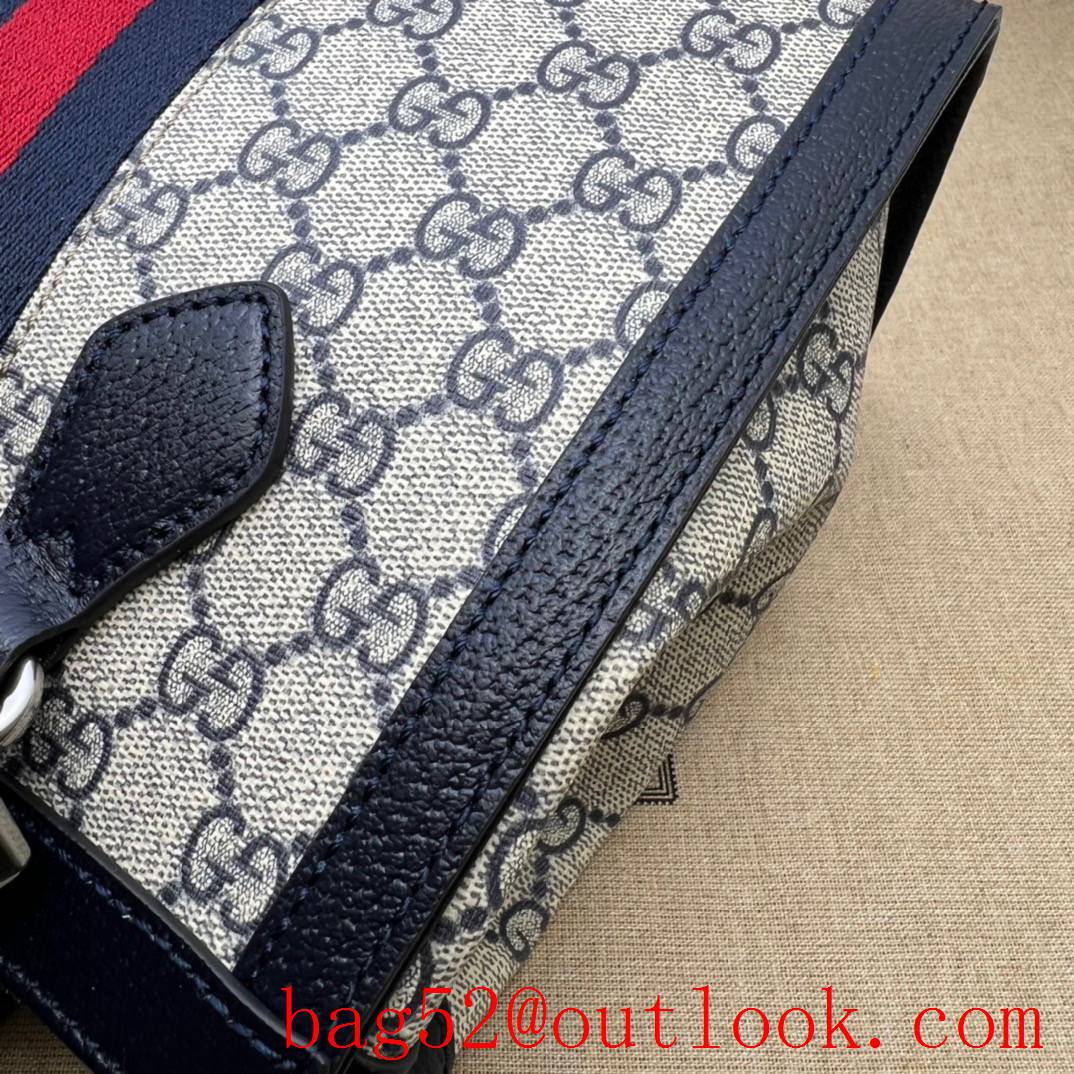 Gucci navy blue Ophidia Small GG Tote handbag bag